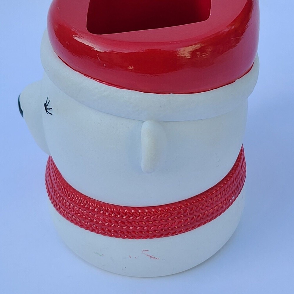 Bath & Body Works Red White Polar Bear Foam Soap Holder Christmas 2021 New - Picture 5 of 7